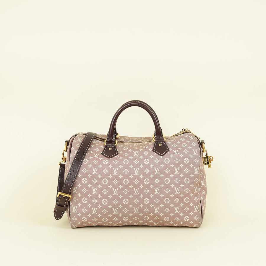 Louis Vuitton Sephia Monogram Mini Lin Speedy 30 Bandouliere Bag