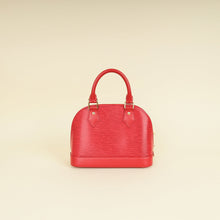 Louis Vuitton Coquelicot Red Alma BB Bag W/ Z Initial
