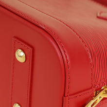 Louis Vuitton Coquelicot Red Alma BB Bag W/ Z Initial