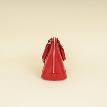 Louis Vuitton Coquelicot Red Alma BB Bag W/ Z Initial