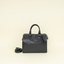 Louis Vuitton Black Speedy 25 Bandouliere Bag
