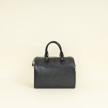 Louis Vuitton Black Speedy 25 Bandouliere Bag