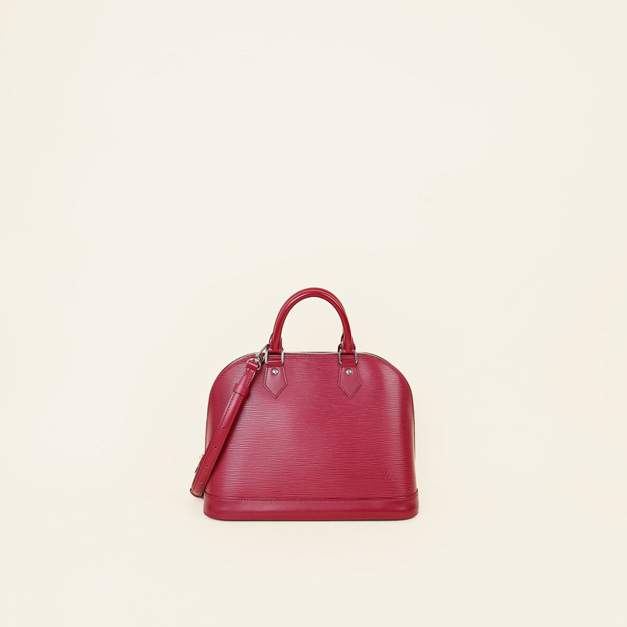 Louis Vuitton Fuchsia Alma PM Bag W/ Strap