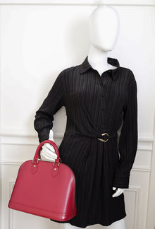 Louis Vuitton Fuchsia Alma PM Bag W/ Strap