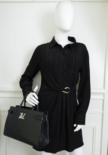 Louis Vuitton Black Twist Tote Bag