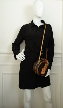Louis Vuitton Brown Monogram Petite Boite Chapeau Bag
