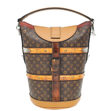 Louis Vuitton Maroon Transformed Monogram Time Trunk Duffle Bag