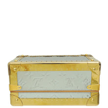 Louis Vuitton Monogram Bicolor Petite Valise Top Handle Trunk Bag W/ Initials MKH