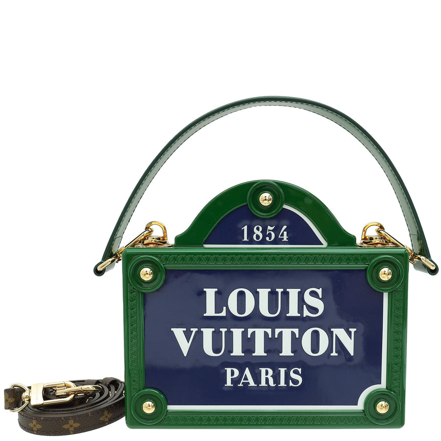 Louis Vuitton Paris Street Sign H27 Petite Malle