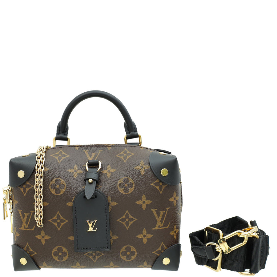 Louis Vuitton Monogram Petite Malle Souple Bag