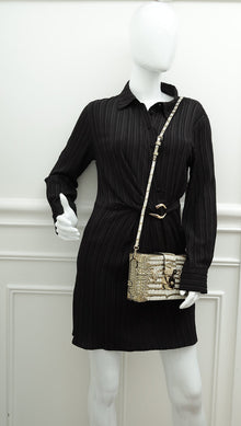 Louis Vuitton Bicolor Alligator Petite Malle Bag