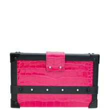 Louis Vuitton Bicolor Shiny Alligator Petite Malle Bag