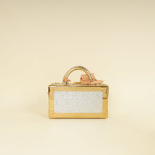 Louis Vuitton Bicolor Monogram Petite Valise Top Handle Trunk w/ MKH Initials