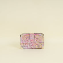 Louis Vuitton Metallic Bicolor Alligator Petite Malle Bag