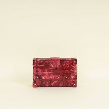 Louis Vuitton Red Shiny Alligator Petite Malle Bag