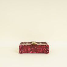 Louis Vuitton Red Shiny Alligator Petite Malle Bag