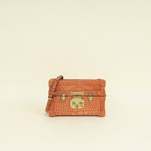 Louis Vuitton Light Brown Alligator Petite Malle Bag