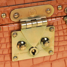 Louis Vuitton Light Brown Alligator Petite Malle Bag