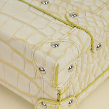 Louis Vuitton Bicolor Alligator Petite Malle Bag