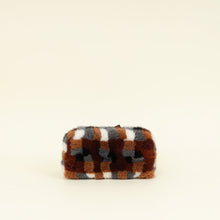 Louis Vuitton Cognac Nano Speedy Mink Fur Bag