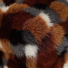 Louis Vuitton Cognac Nano Speedy Mink Fur Bag