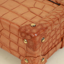 Louis Vuitton Light Brown Petite Malle Alligator Bag