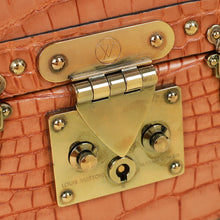 Louis Vuitton Light Brown Petite Malle Alligator Bag