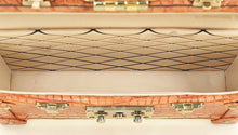 Louis Vuitton Light Brown Petite Malle Alligator Bag
