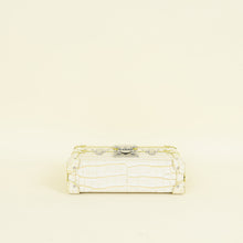 Louis Vuitton Bicolor Matte Alligator Petite Malle Bag