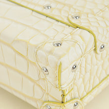 Louis Vuitton Bicolor Matte Alligator Petite Malle Bag