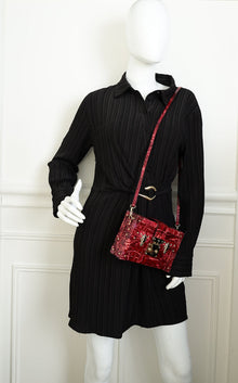 Louis Vuitton Shiny Alligator Petite Malle Bag