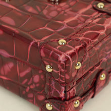 Louis Vuitton Shiny Alligator Petite Malle Bag