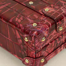 Louis Vuitton Shiny Alligator Petite Malle Bag