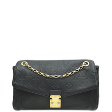 Louis Vuitton Black Monogram Empreinte Saint Germain PM Bag