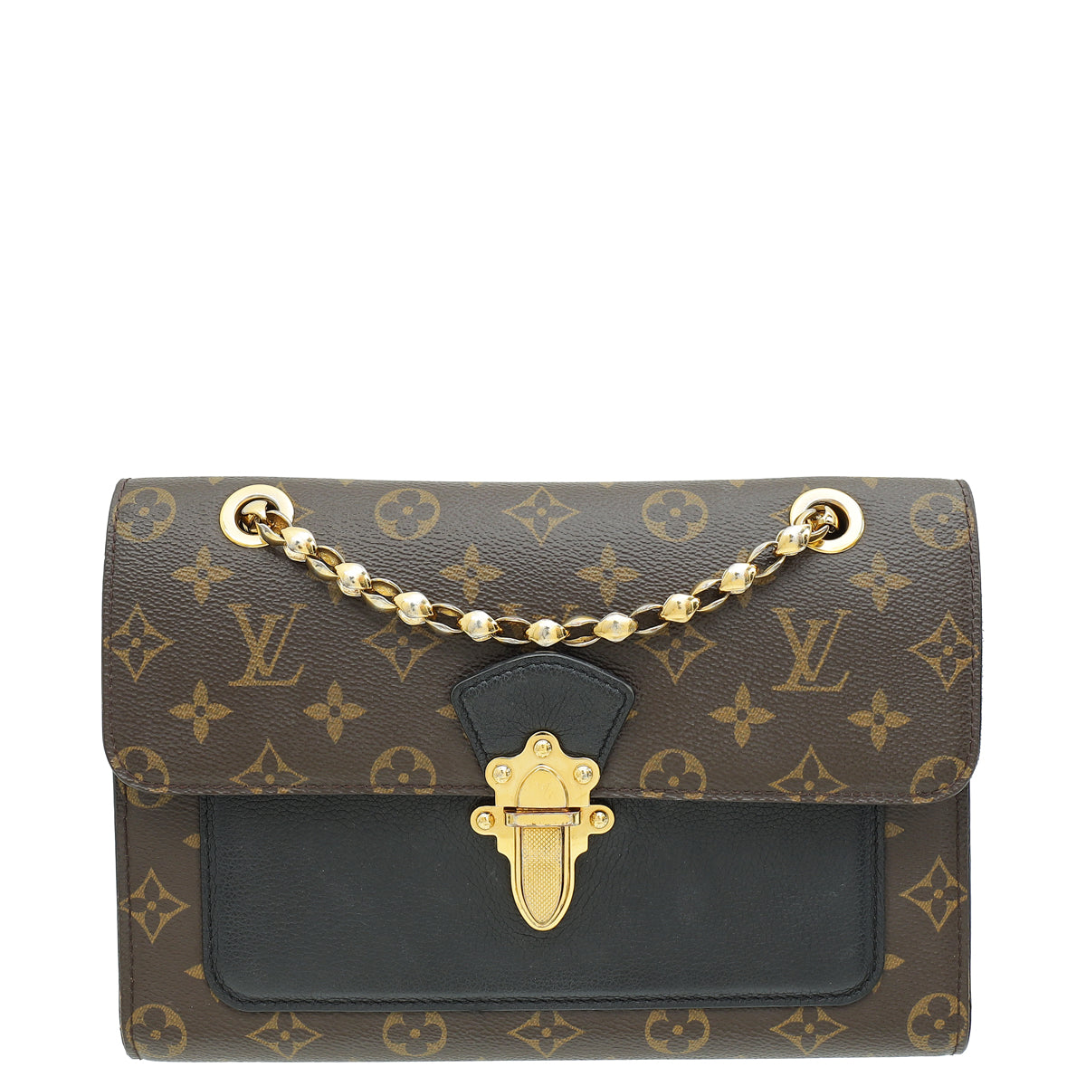 Louis Vuitton Monogram Black Victoire Bag