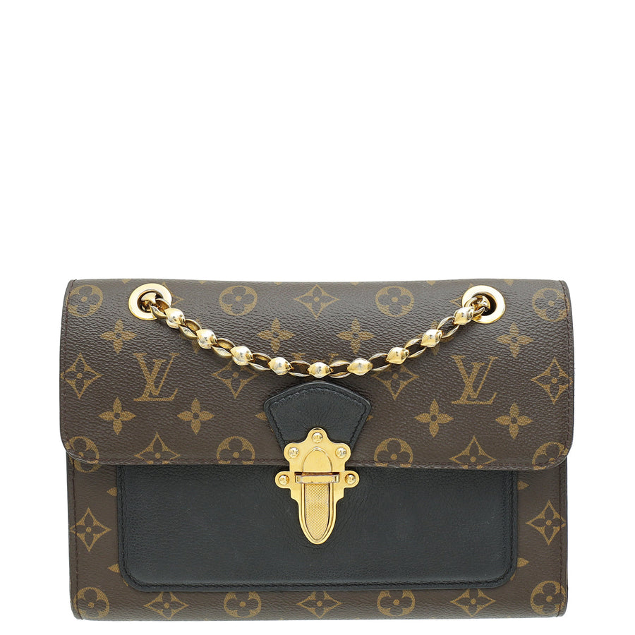Louis Vuitton Monogram Black Victoire Bag