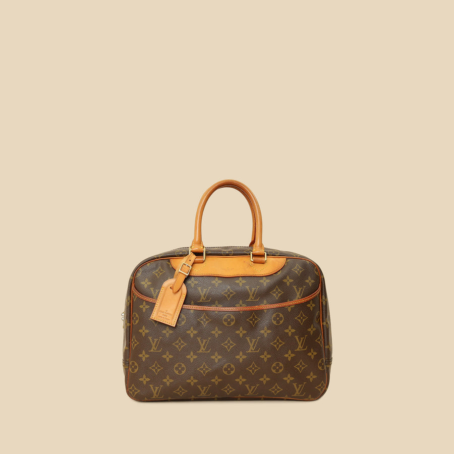 Louis Vuitton Ebene Monogram Deauville Bag
