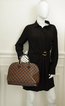 Louis Vuitton Damier Alma PM Bag