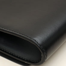 Louis Vuitton Black Louise Matte Chain Clutch