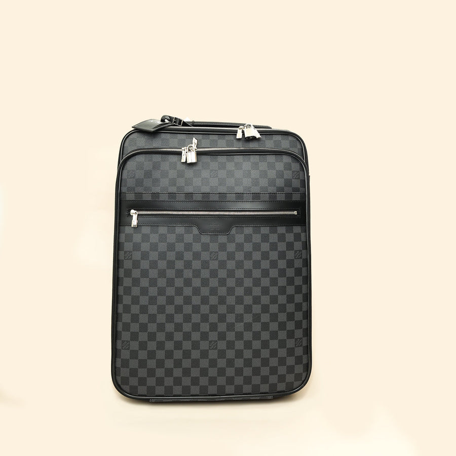 Louis Vuitton Damier Pegase Business 55 NM Bag W/ A.M Initials