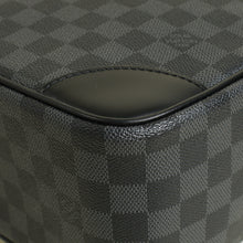 Louis Vuitton Black Damier Graphite Porte Documents Voyage Briefcase w/ Initials A.Mg