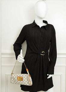 Louis Vuitton Damier Eva Clutch Bag