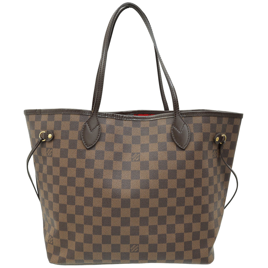 Louis Vuitton Damier Ebene Neverfull MM Bag