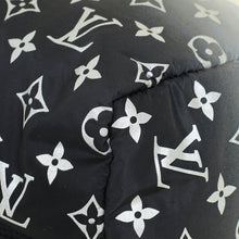 Louis Vuitton Frost Gardiant Silver Monogram Nylon Gradient Snow Speedy Bandouliere 25 Bag