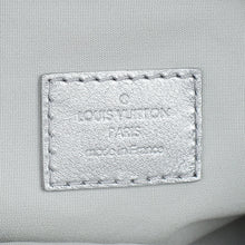 Louis Vuitton Frost Gardiant Silver Monogram Nylon Gradient Snow Speedy Bandouliere 25 Bag