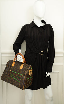 Louis Vuitton Bicolor Monogram Perforated Speedy 30 Bag