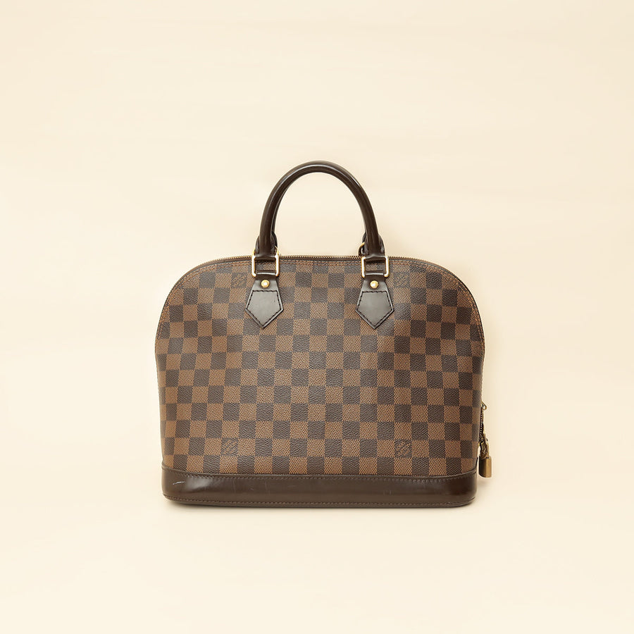 Louis Vuitton Damier Ebene Alma PM Bag