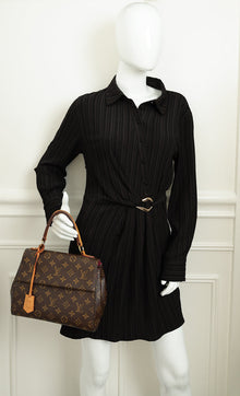 Louis Vuitton Monogram Cluny Bag w/M.A Initials