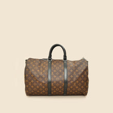 Louis Vuitton Monogram Macassar Keepall Bandouliere 45 Bag