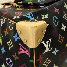Louis Vuitton Monogram Black Multicolor Speedy 30 Bag